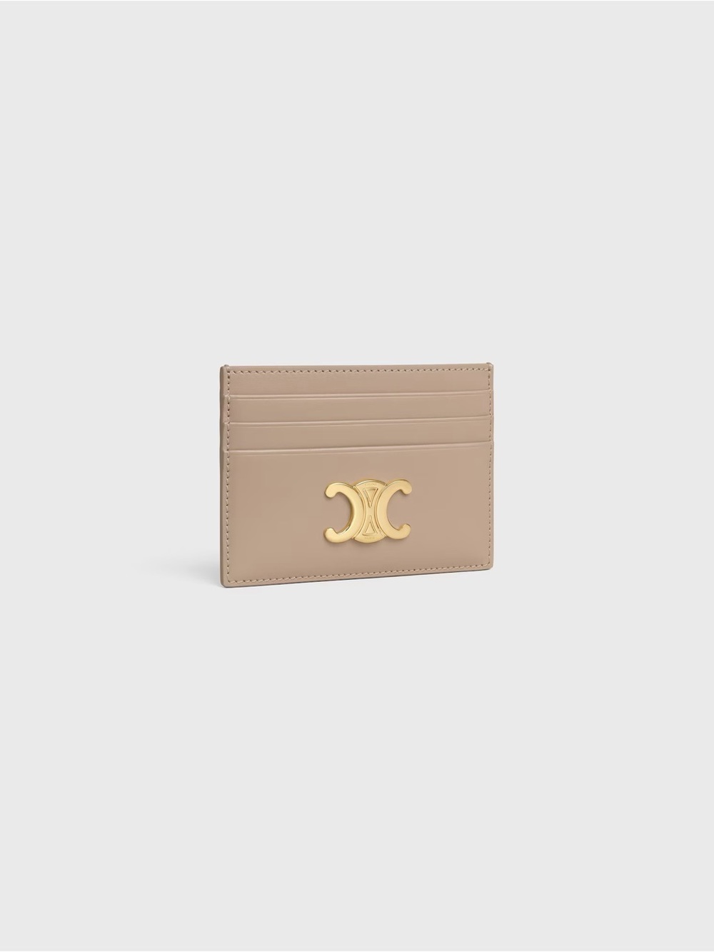 Celine Triomphe Card Holder NWT Cream (Safari)